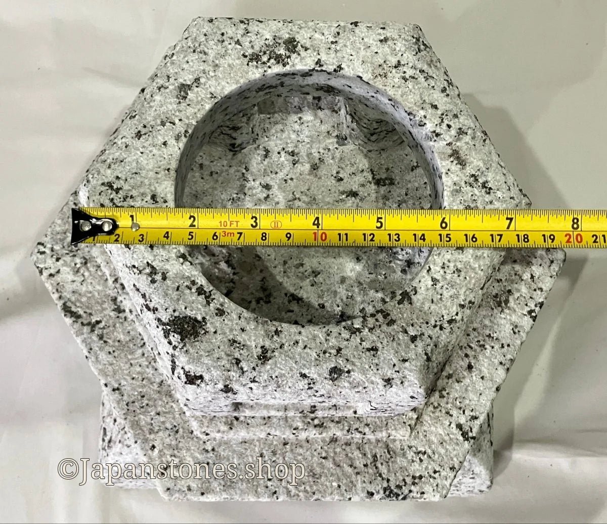 Zen Stone Lantern Yukimi Tourou Medium Granite Japanese Garden Ornament Statue — product photo 16 of 42