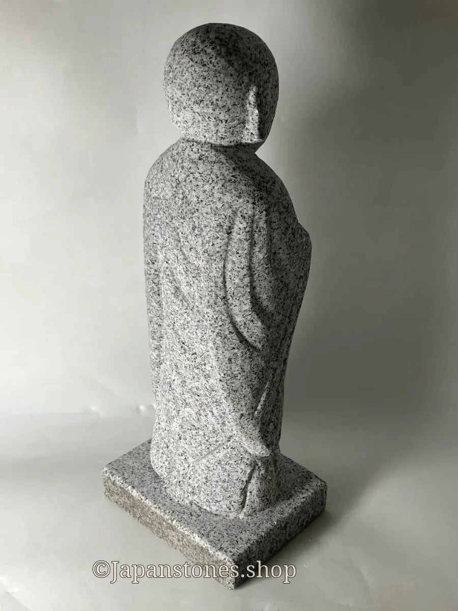 Okazaki Natsuyama Granite Stone Jizo Statue – Hand-Carved Japanese Garden — product photo 16 of 25