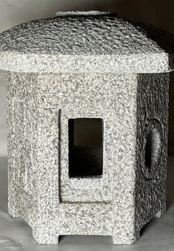 Zen Stone Lantern Sunshouan Tourou Small Granite Japanese Garden Ornament Statue