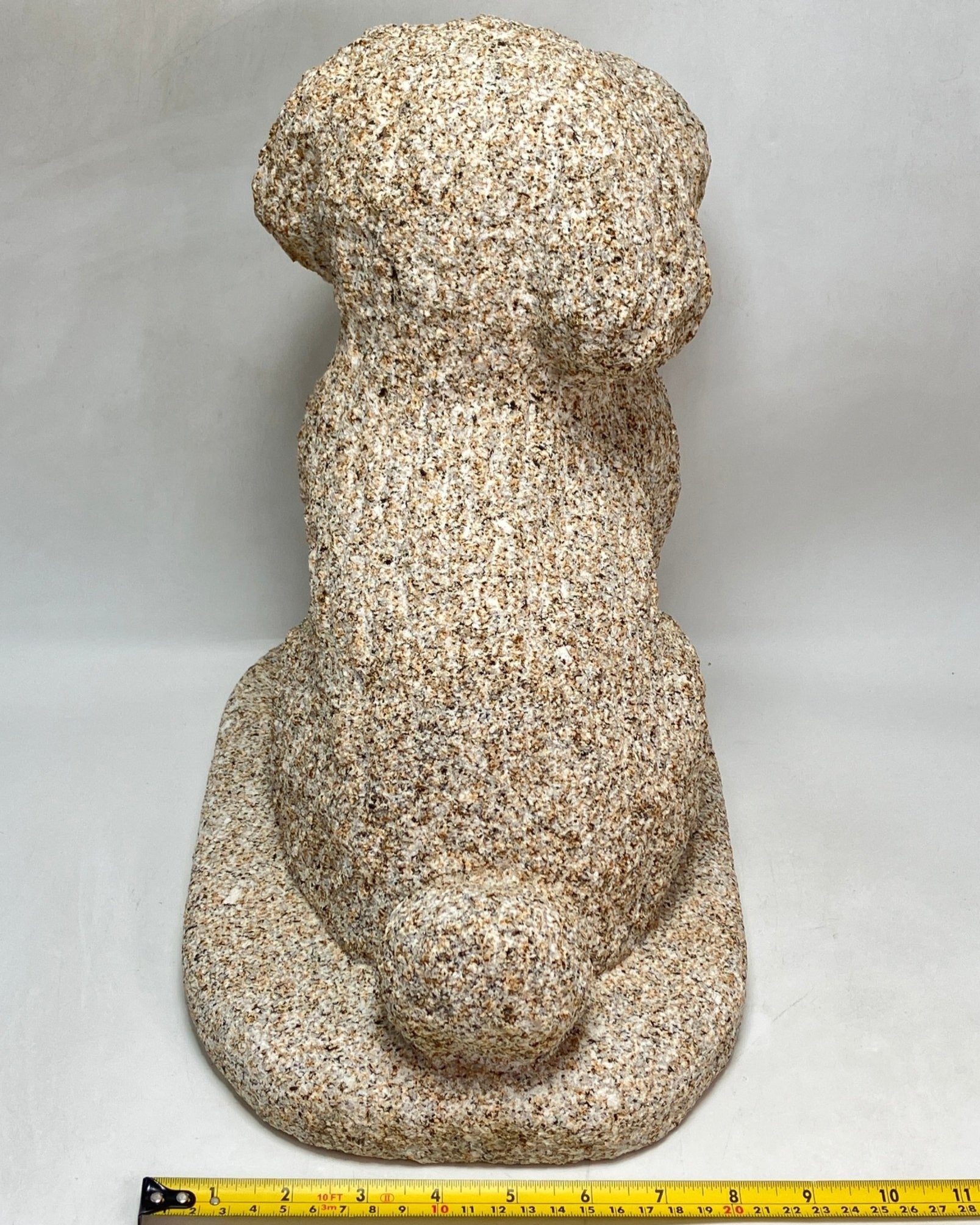 stone dog Poodle - japanstones.shop