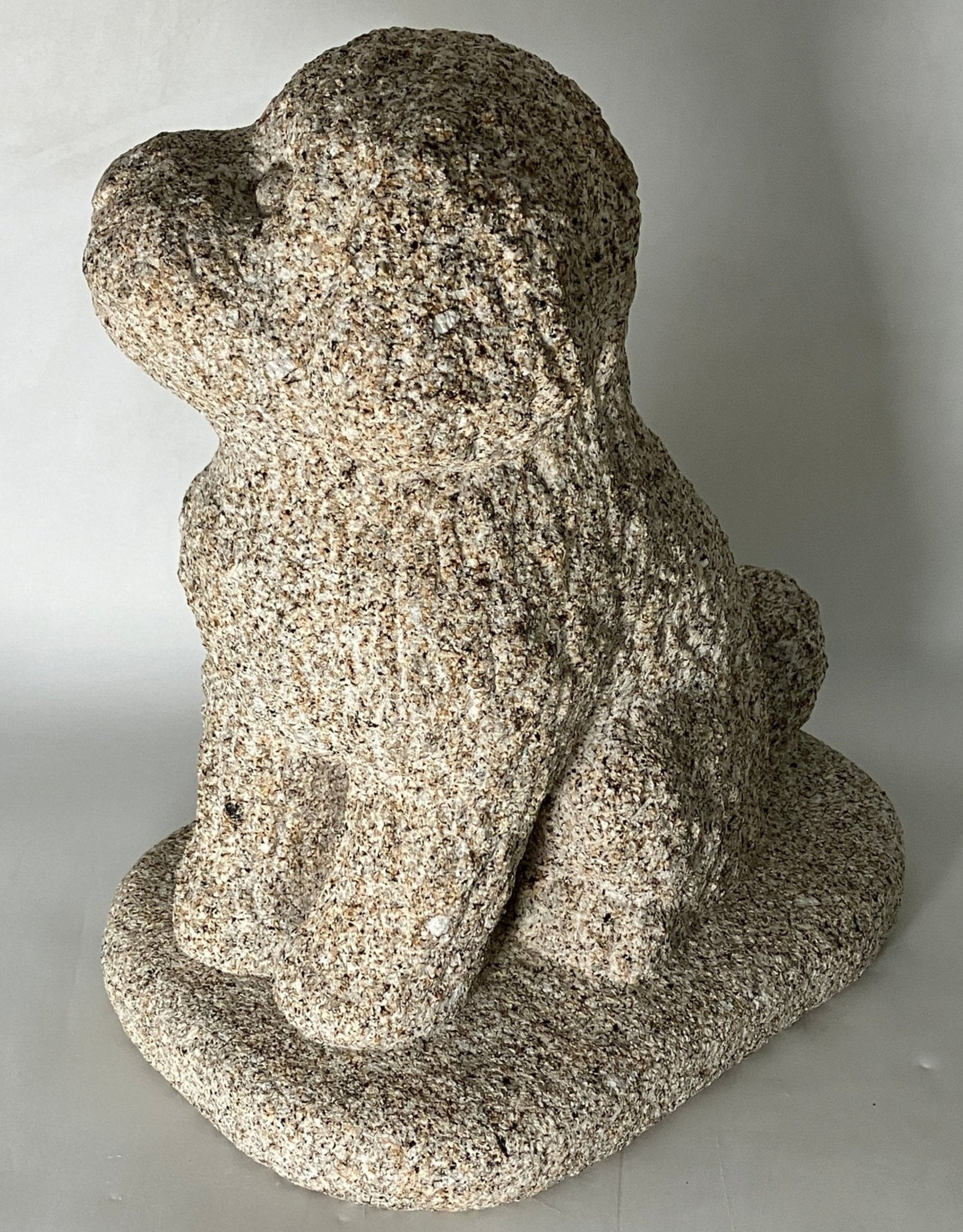 stone dog Poodle - japanstones.shop