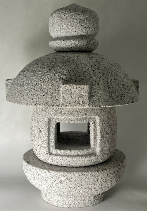 Stone Lantern Misaki Tourou Medium Granite Japanese Garden Ornament Statue Japan