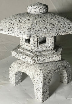 Zen Stone Lantern Yukimi Tourou Medium Granite Japanese Garden Ornament Statue