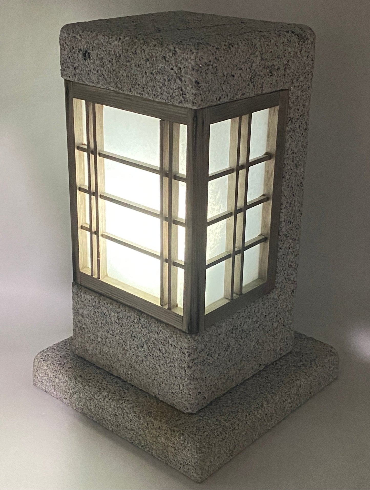 Andon Style Stone Lantern - japanstones.shop