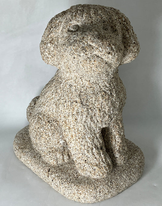 stone dog Poodle - japanstones.shop