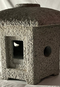 Stone Lantern Sunshouan Tourou Medium Granite Japanese Garden Ornament Statue