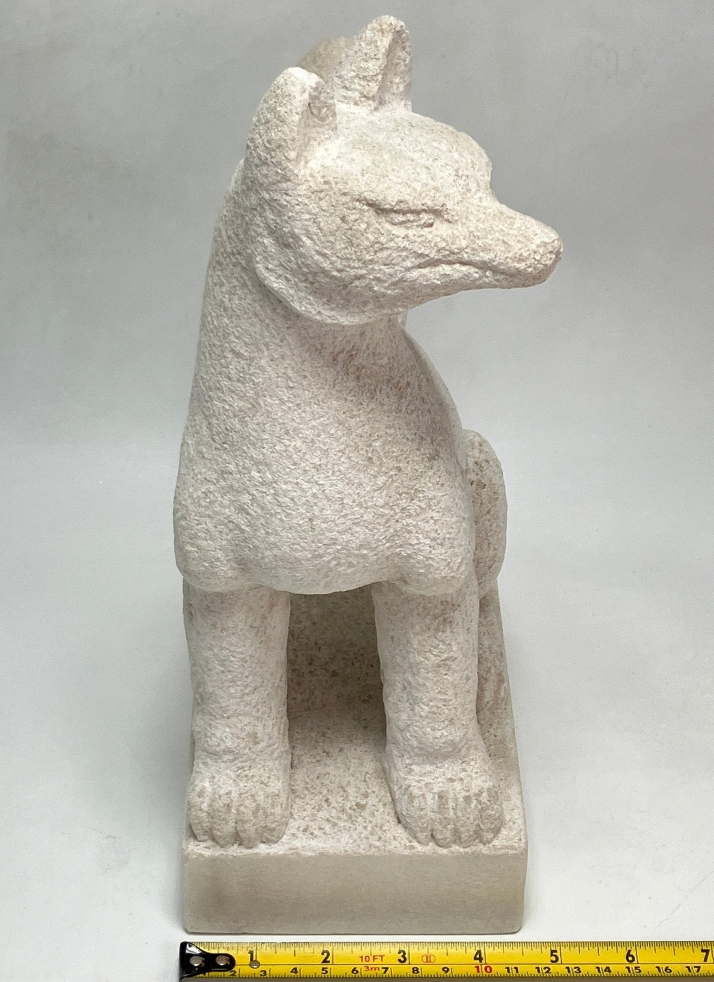 white stone fox - japanstones.shop