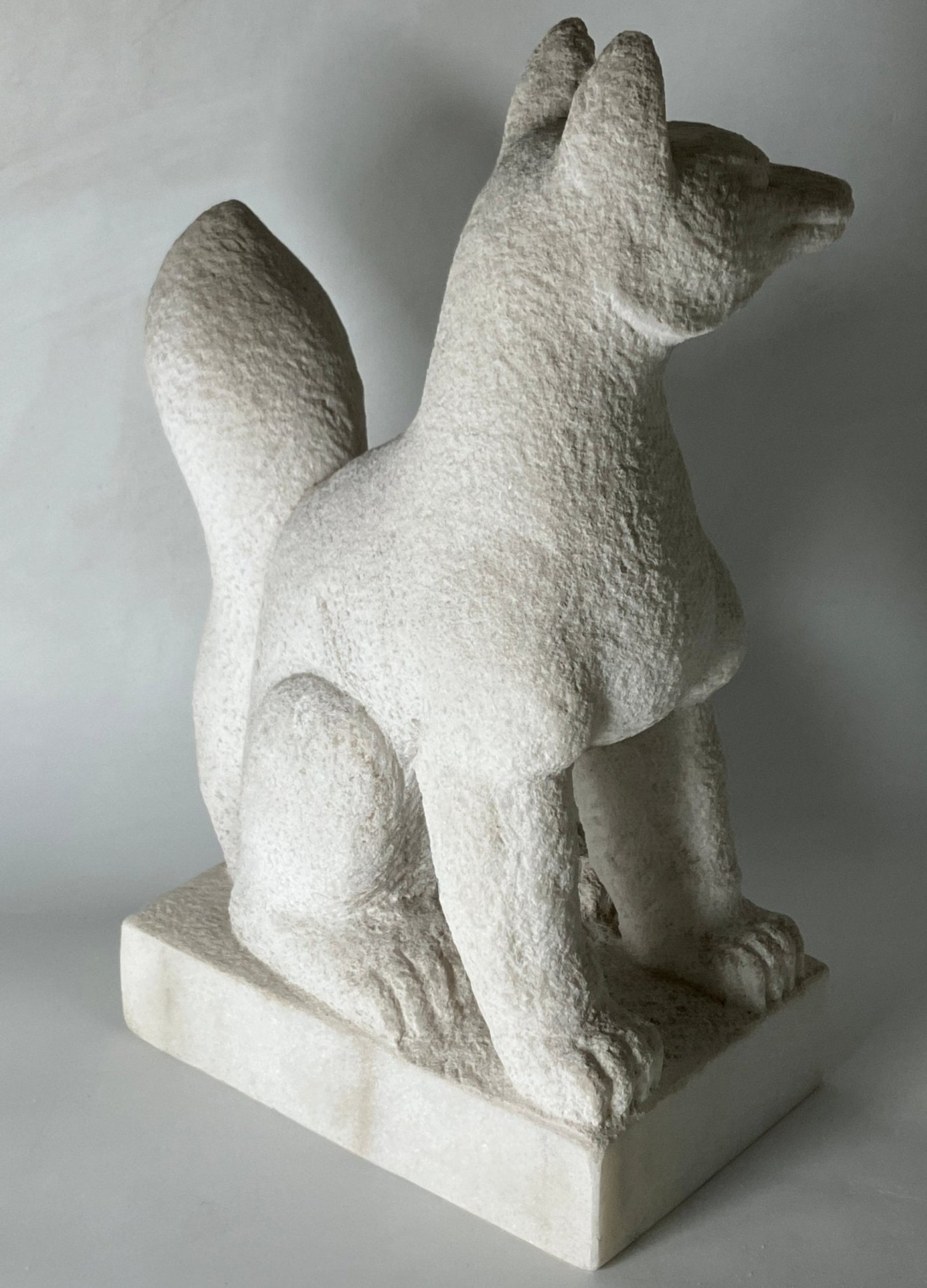 white stone fox - japanstones.shop