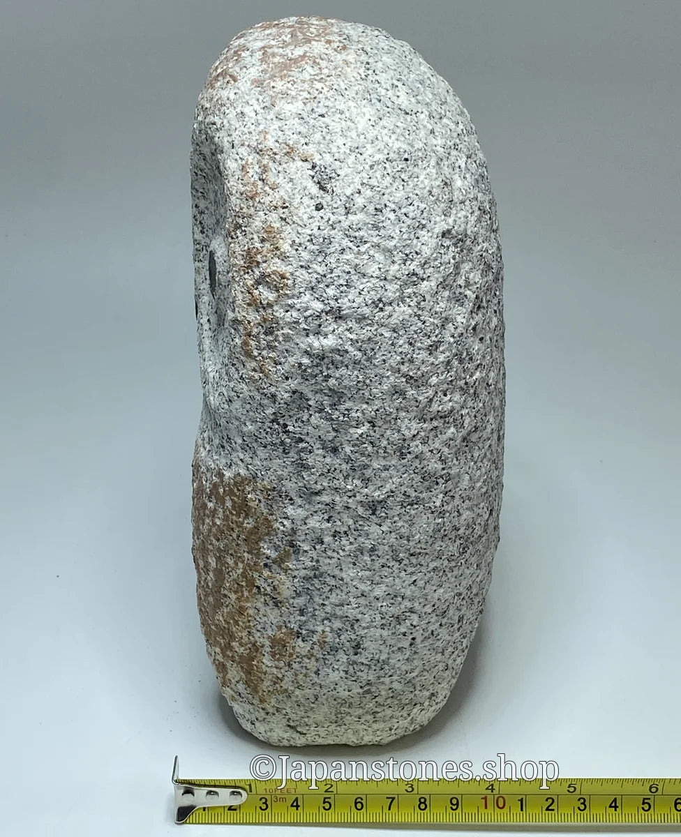 Mini Owl Statue | Okazaki Nakame Granite, 9 in