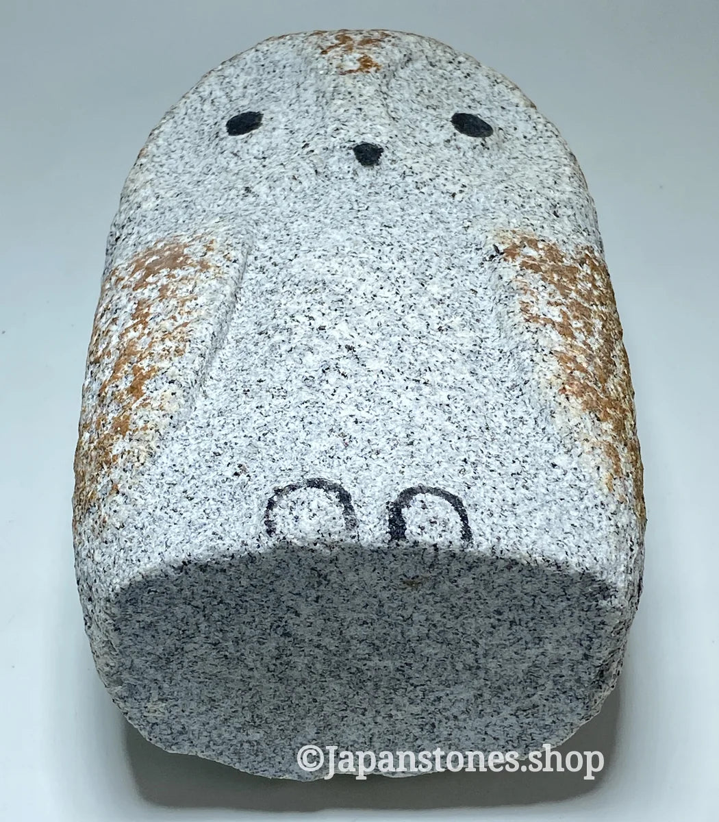 Mini Owl Statue | Okazaki Nakame Granite, 9 in
